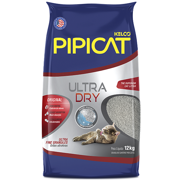 Pipicat Gran. Sanit. Ultra Dry 12Kg