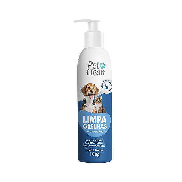 LIMPADOR DE ORELHA PET CLEAN ORBA 100ML PET CLEAN