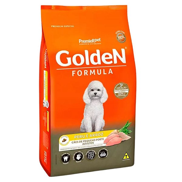 Golden Formula Caes Adulto Peru Mini 1kg