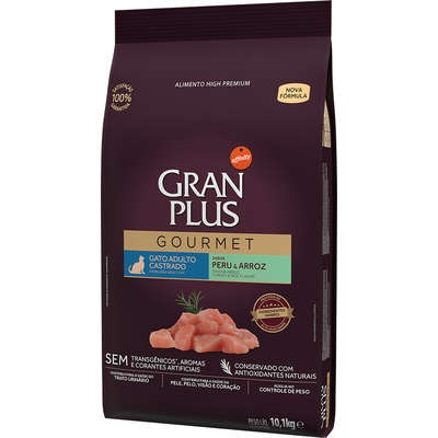 Gran Plus Gourmet Gato Castrado Peru Arroz 1Kg