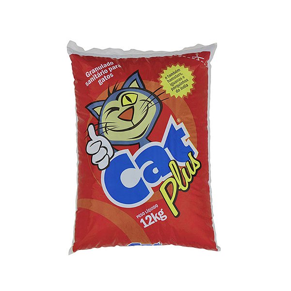 Areia Sanitária Cat Plus 4Kg