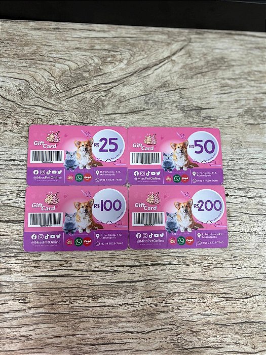 GIFT CARD 100