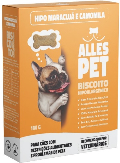 Alles PÉt Biscoito Hipoalergenico Maracuja E Camomila 180g