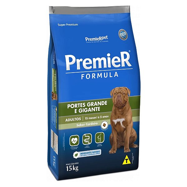 Premier Formula Caes Adultos Racas Grandes Carne 15 Kg