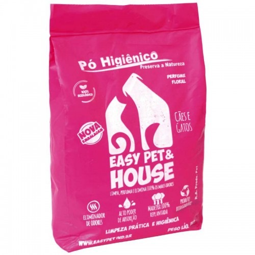 PO HIGIENICO EASY PET & HOUSE FLORAL 1KG