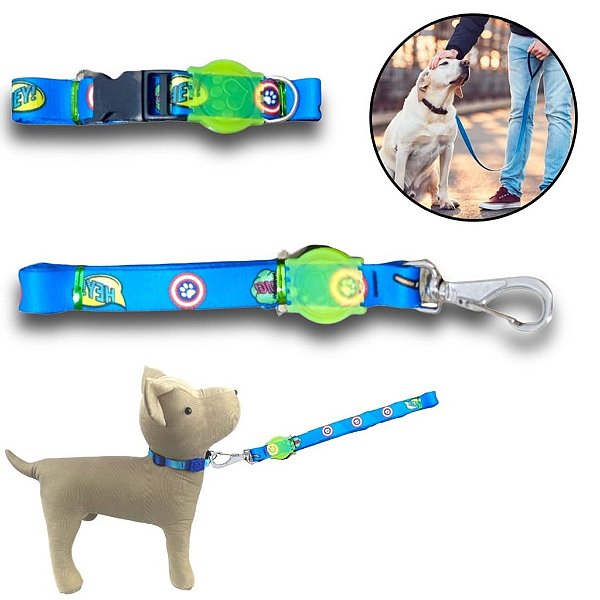 Coleira Estampado Luxo N 01