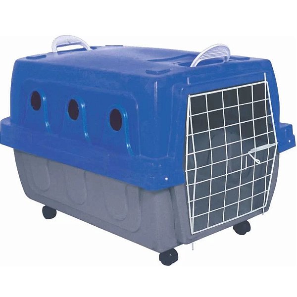 CAIXA DE TRANSPORTE IDEAL DOG N.03 - 44 alt. x 53 larg. x 70 comp.