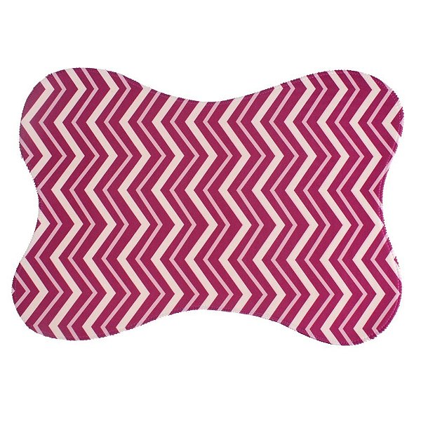JOGO AMERICANO ZIG ZAG ROSA