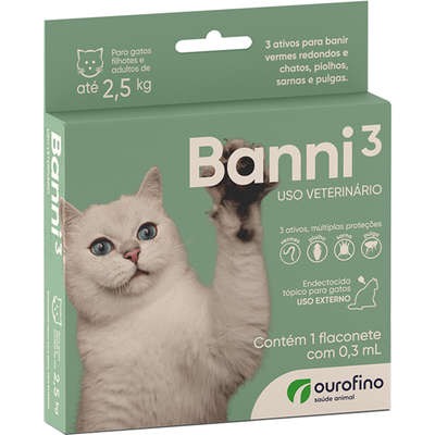 Banni 3 0,3ml Ate 2,5kg