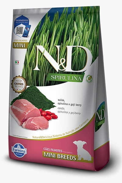 ND CANINE SPIRULINA PUPPY MINI SUINO 2KG