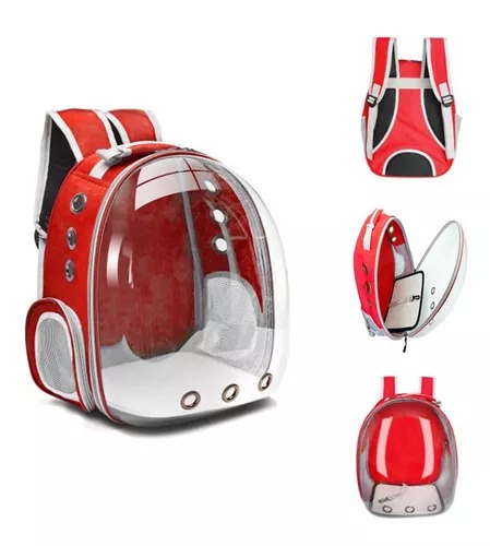 MOCHILA ESPACIAL TRANSPARENTE
