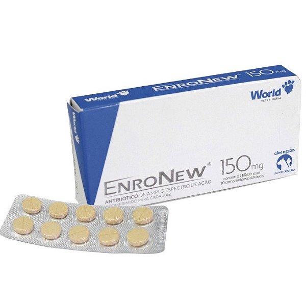 Enronew 150 Mg 1 Blister Com 10 Compr