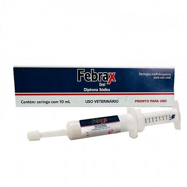 Febrax Oral- Dipirona Sodica 10ml 1x10ml