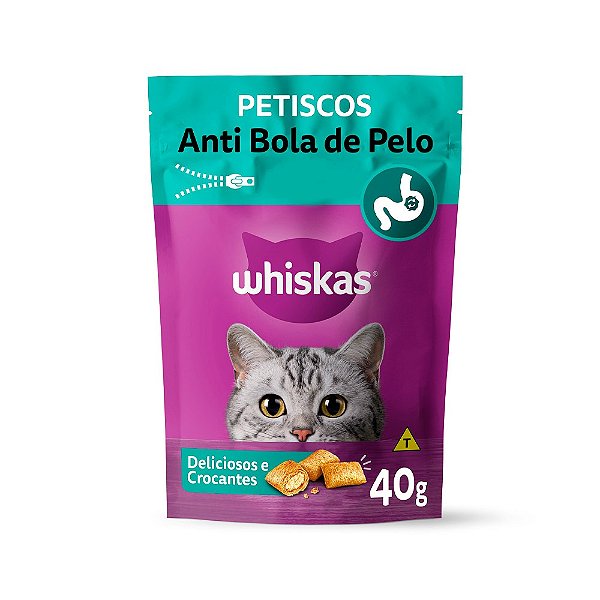 Whiskas Temp Anti Bola De Pelo 40g