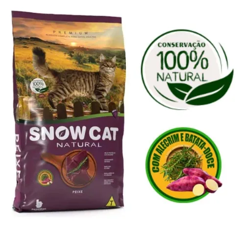 Snow Cat Sabor Peixe 5kg