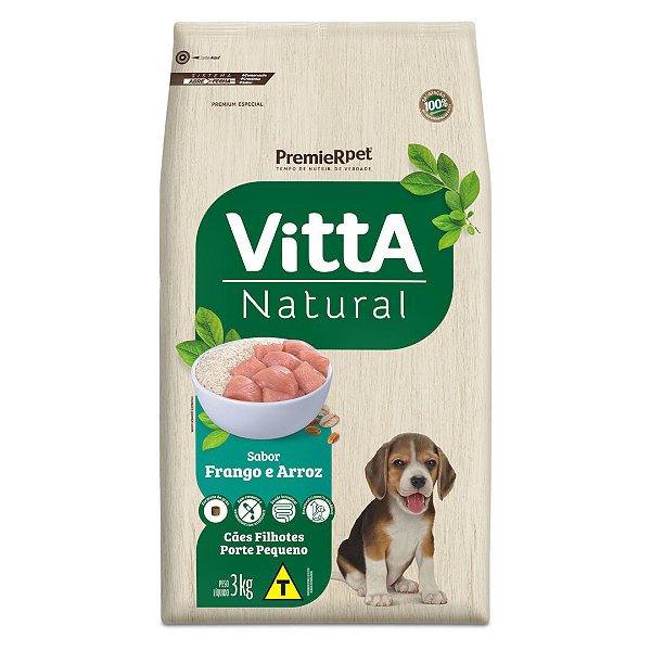 Vitta Natural Caes Ad Mini Frango 3kg