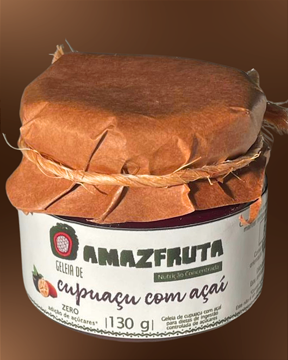 Geleia de açaí com cupuaçu 130g - Sem adição de açúcar