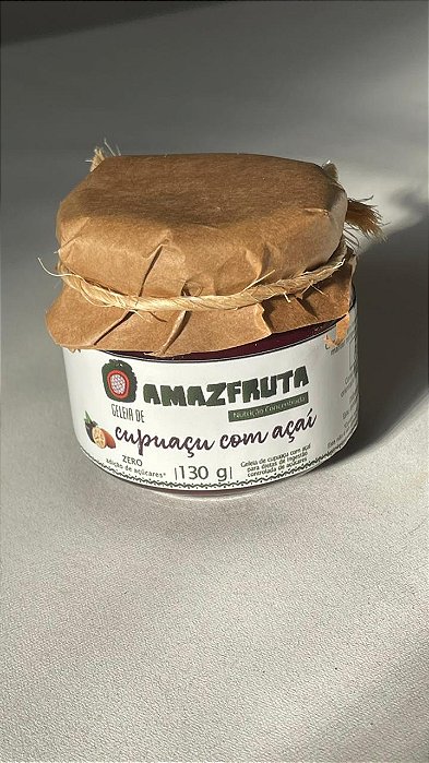 Geleia de açaí com cupuaçu 130g - Sem adição de açúcar
