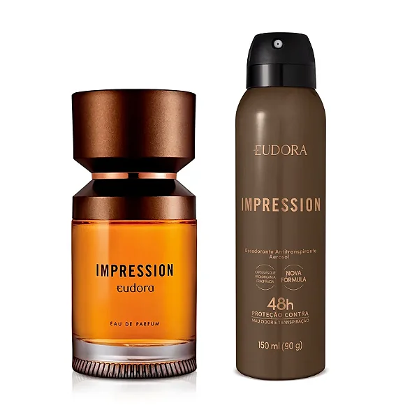 Combo Impression: Eau De Parfum 100ml + Desodorante Antitranspirante 150ml