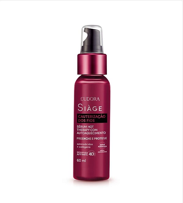 Sérum Capilar Siàge Hot Therapy Cauterização dos Fios 60ml