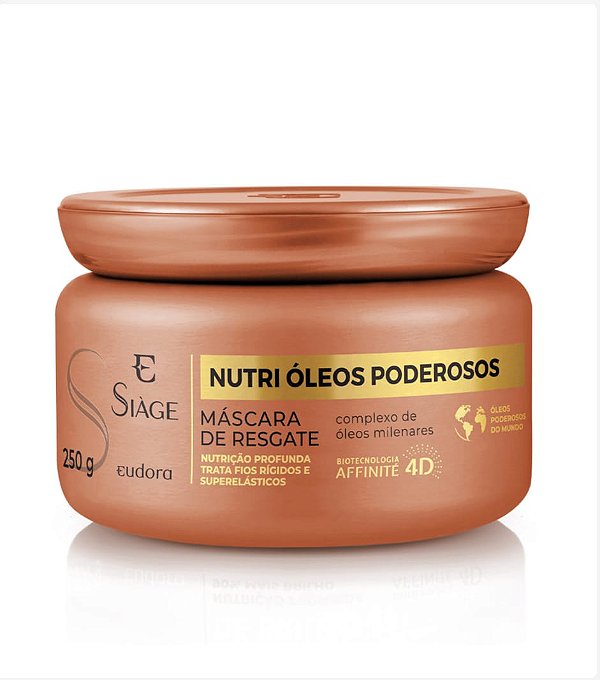 Máscara Capilar Siàge Nutri Óleos Poderosos 250g