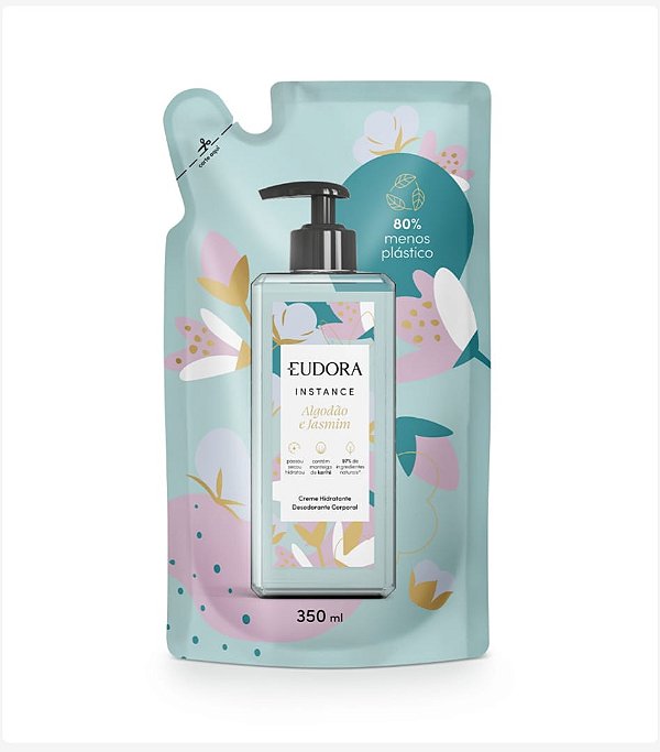 Hidratante Desodorante Corporal Instance Algodão e Jasmim 350ml