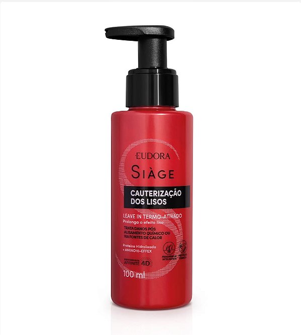 Leave-in Capilar Siàge Cauterização dos Lisos 100ml