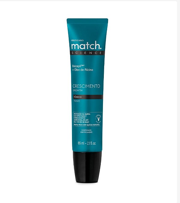 Tônico Capilar Match Science Crescimento 65ml