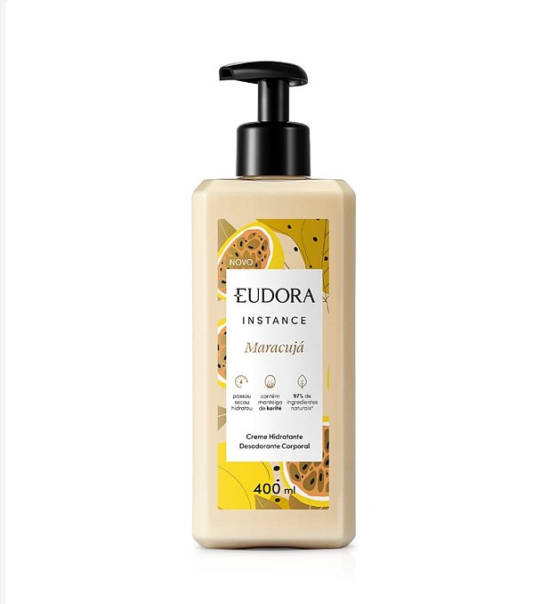 Hidratante Desodorante Corporal Instance Maracujá 400ml