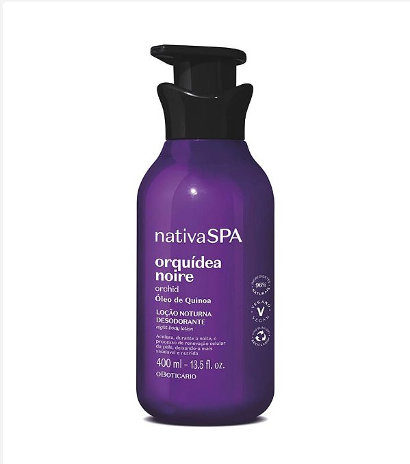 Desodorante Corporal Nativa SPA Orquídea Noire 400ml