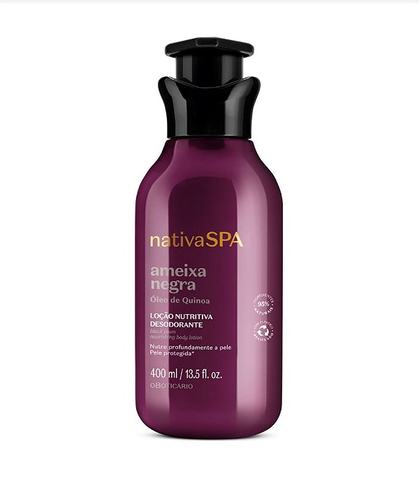 Desodorante Corporal  Nativa Spa Ameixa Negra 400ml