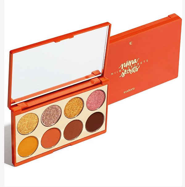Palette De Sombras Niina Secrets Orange 5,6g
