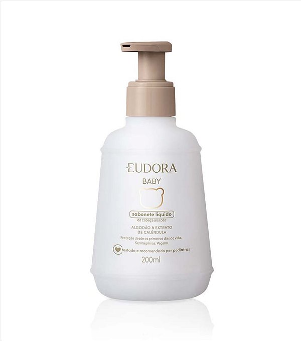 Sabonete Líquido Eudora Baby Cabeça Aos Pés 200ml