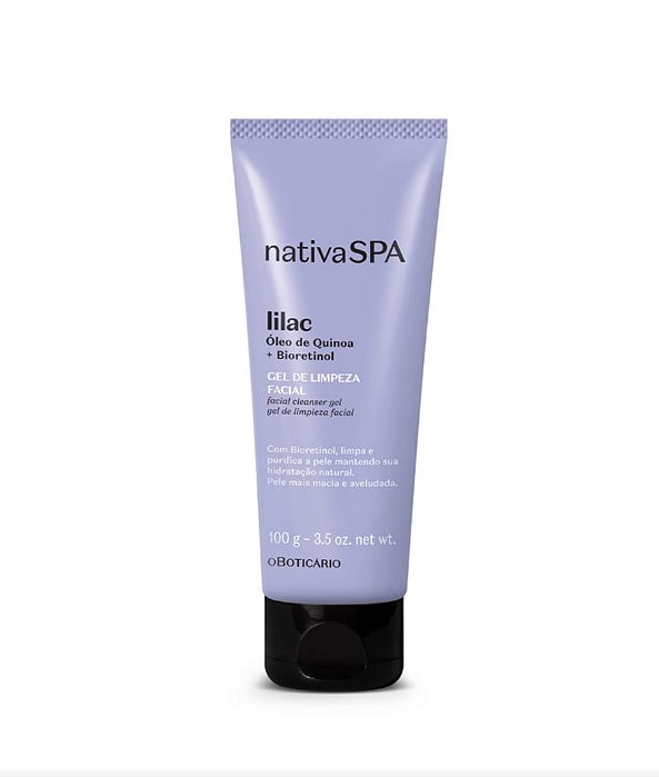 Gel de Limpeza Facial Nativa Spa Lilac 100g