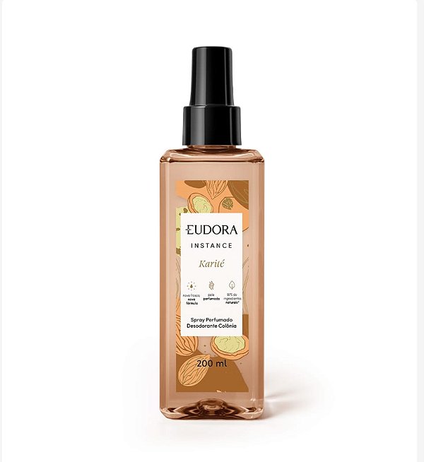 Spray Perfumado Desodorante Colônia Instance Karité 200ml