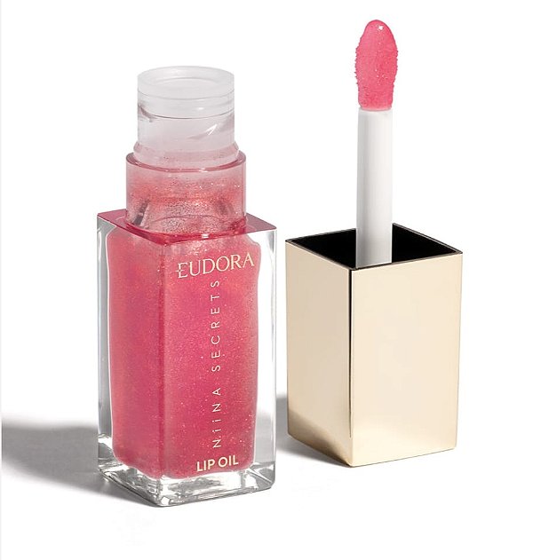 Lip Oil Shine Flowers Rosa Silvestre Niina Secrets 7ml