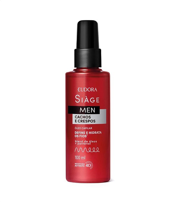 Óleo Capilar Siàge Men Cachos e Crespos 100ml