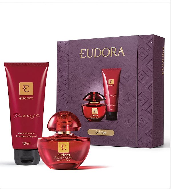 Kit Presente Eudora Rouge (2 itens)
