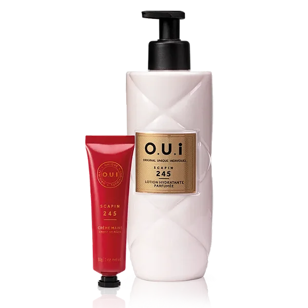 Combo Scapin 245: Loção Corporal 400ml + Creme Para as Mãos 30g