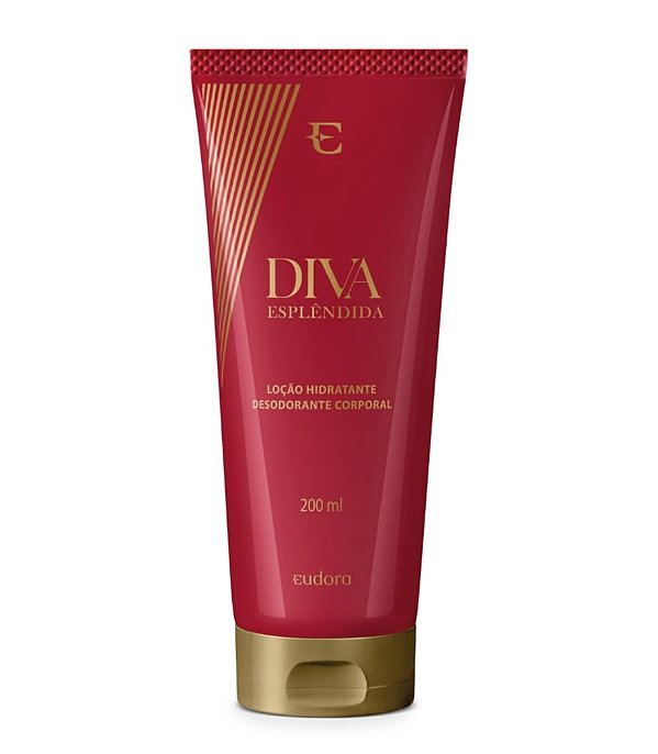 Loção Hidratante Desodorante Colônia Corporal Diva Esplêndida 200ml