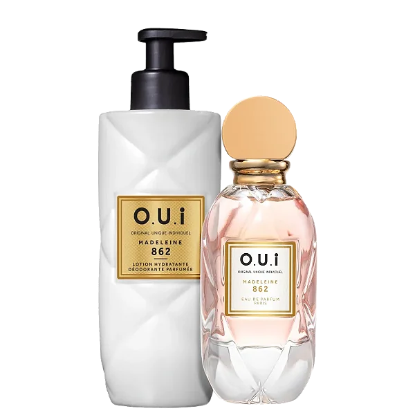 Combo Madeleine 862: Eau de Parfum 75ml + Hidratante Desodorante 400ml