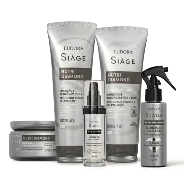 Combo Siàge Nutri Diamond (5 itens)