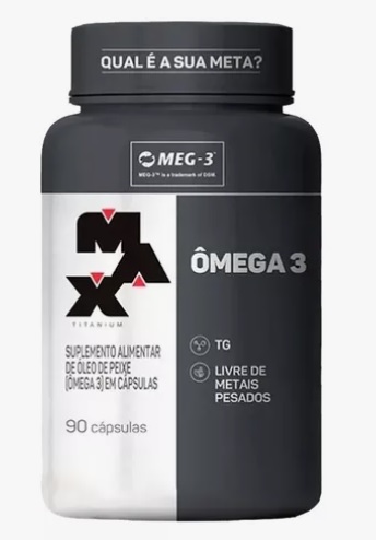 OMEGA 3 90 CAPSULAS - MAX TITANIUM