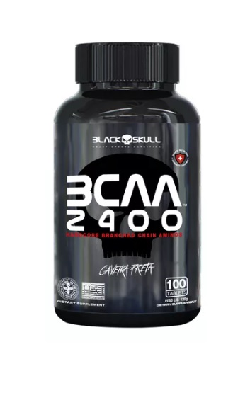 BCAA 2400 100 CAPS - BLACKSKULL