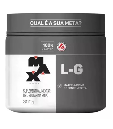 GLUTAMINA 300G - MAX TITANIUM