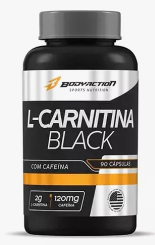 L-CARNITINA BLACK 90 CAPS - BODYACTION