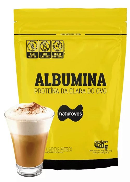 ALBUMINA 420G - NATUROVOS