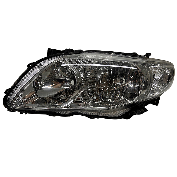 Farol Esquerdo Toyota Corolla 2009 10 2011 Cromado Original