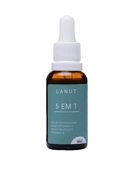 Sérum com Ácido Salicílico e Vitamina C - 5 EM 1