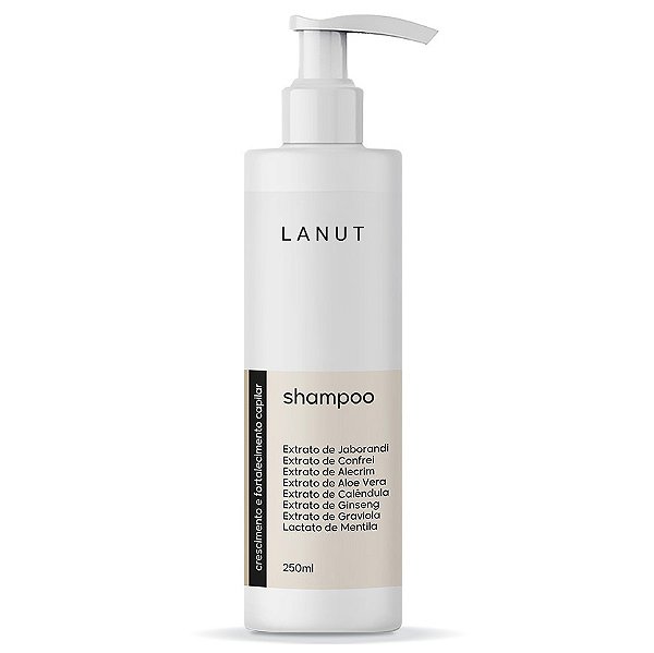 Shampoo para Crescimento, Fortalecimento, Hidratação e Anti-Frizz - Cabelo Firme